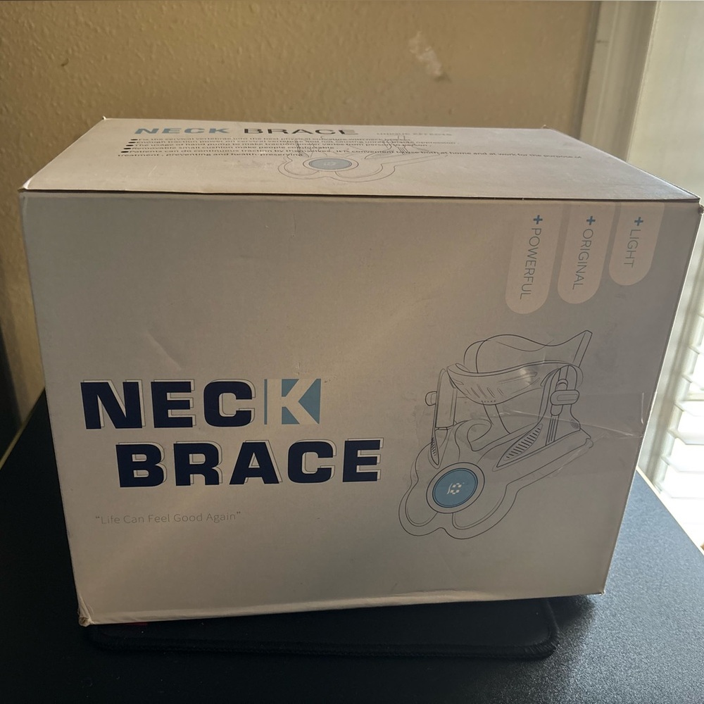 Blue Neck Brace